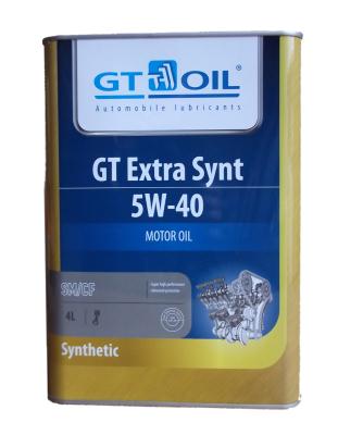 Моторное масло GT Extra Synt SAE 5w40, 4л